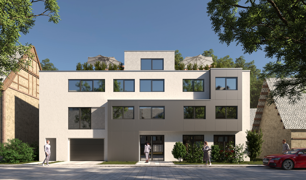 Mehrfamilienhaus Odenheim – Projektplanung karch planen + bauen (2020)